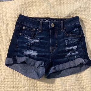 American Eagle Jean shorts size 0